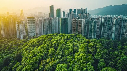 Poster - IT solutions reducing carbon footprints and enhancing efficiency for sustainability. 