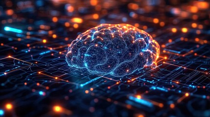 Poster - Machine learning algorithms continuously optimizing customer journeys, leading to higher satisfaction and loyalty. 