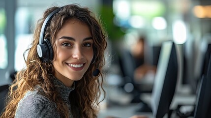 Poster - Machine learning in customer service, optimizing service delivery, improving personalization, and driving business success through AI-enhanced virtual assistants and predictive models
