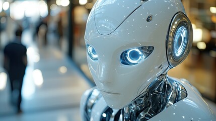 Poster - RPA streamlining repetitive tasks like data entry, invoice processing, and customer service. 