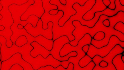 Wall Mural - motion background abstract red wavy lines texture
