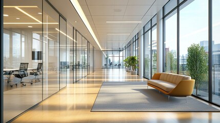 Poster - Smart offices using AI to enhance resource management and operations.
