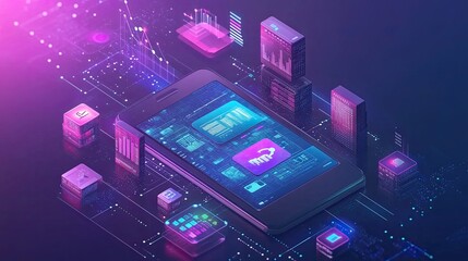 Poster - Smart technologies enabling efficient digital marketing strategies, business scaling, and real-time analytics to drive growth and improve customer engagement in modern enterprises