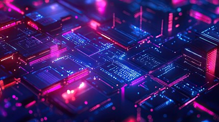 Poster - Tech-driven business solutions optimizing customer experiences, providing real-time data, and driving growth through personalized interactions, 