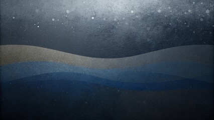 Wall Mural - create a minimalist background with a subtle noise effect. use deep and moody tones such as navy blu