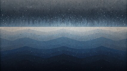 Wall Mural - create a minimalist background with a subtle noise effect. use deep and moody tones such as navy blu