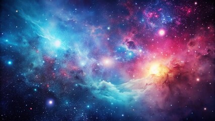 Wall Mural - design a minimalist background with galactic colors. blend rich tones like deep indigo, magenta, and