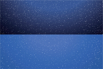 Wall Mural - design of blue universe background