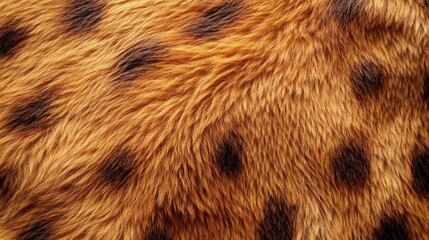 Poster - Detailed Close-Up of Textured Lion Fur with Chaos of Colors and Patterns, Perfect for Nature and Wildlife Themes in Creative Projects