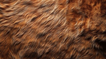 Poster - Detailed Close-Up of Lion Fur Texture with Warm Tones and Natural Patterns, Perfect for Artistic and Wildlife-Inspired Designs