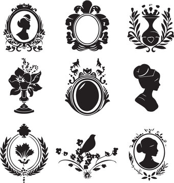 set of icons