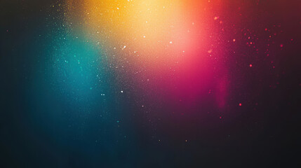 Poster - Smooth gradient with glowing transitions from deep blue to vibrant red, creating mesmerizing background effect