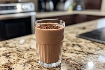 Canvas Print - Chocolate Smoothie: A Delicious and Healthy Drink