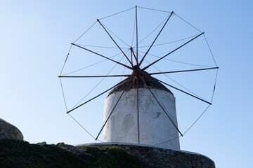 Wall Mural - Historic Windmill in Mykonos