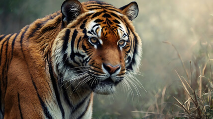  tiger in zoo HD 8K wallpaper Stock Photographic Image
