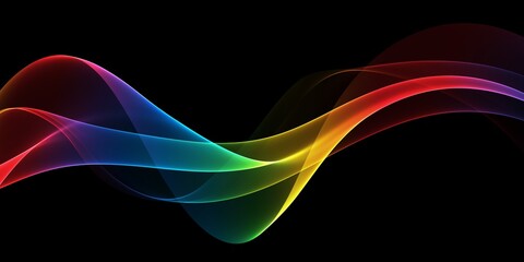 Poster - Abstract colorful background, color flow liquid wave for design brochure, website, flyer