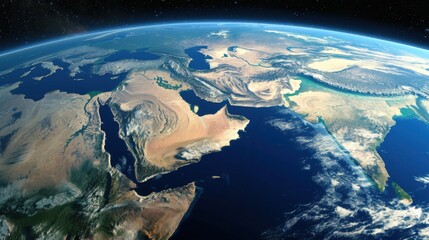Poster - Planet Earth - Middle East and Europe