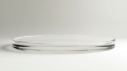 Transparent Glass Tray Mockup