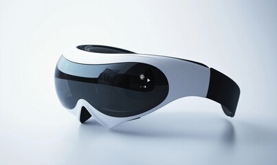 Aufkleber - Futuristic smart glasses with sleek design, advanced technology, and integrated controls for immersive experiences