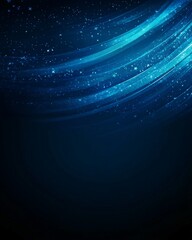 Wall Mural - Abstract Blue Background with Stars