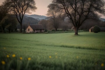 Sticker - Village Landscape 