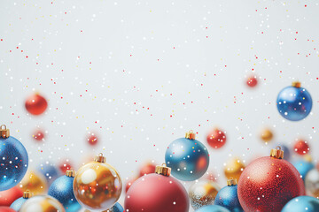 Wall Mural - christmas background, top view, wallpaper