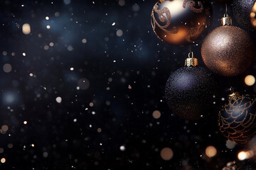 Wall Mural - christmas background, top view, wallpaper