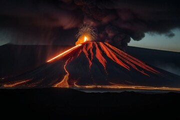 Wall Mural - Volcano