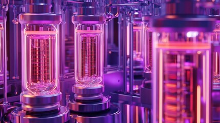 Poster - Illuminated Glass Tubes in Advanced Technology Apparatus
