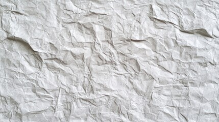 Poster - Crumpled Grey Paper Texture Background Image