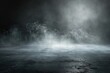 © Shweta - Smoke black ground fog cloud floor mist background steam dust dark white horror overlay. Ground smoke haze night black water atmosphere 3d magic spooky smog texture isolated transparent effect circle