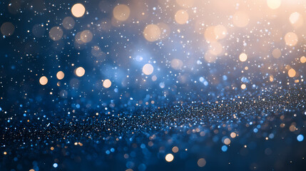 Wall Mural - glowing bokeh lights