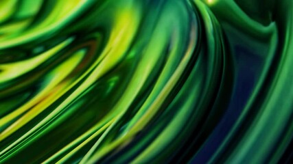 Poster - Abstract green swirl pattern with sunlight effect, vibrant energy and nature concept