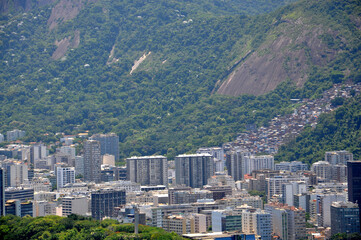 Wall Mural - Botafogo- From sgarloaf view 