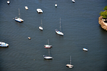 Wall Mural - Boats in the sea