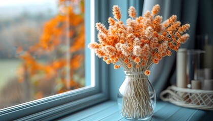 Canvas Print - flowers in vase