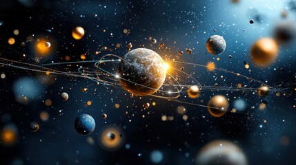 Aufkleber - Exploring the subatomic world of trivitino particles a journey through the standard model in quantum mechanics