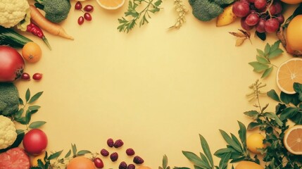 Wall Mural - world vegan day abstract background. featuring earthy greens, browns, and yellows. highlighting sust