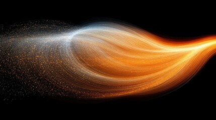 Poster - Abstract swirling colors representing energy and motion.