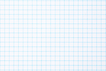 a blue and white grid paper