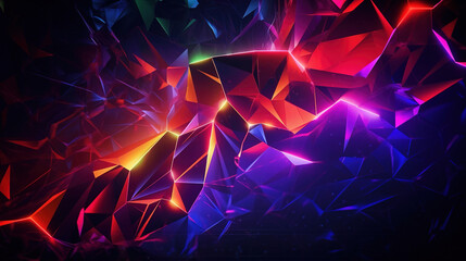 Poster - Stunning Polygonal Abstract Background