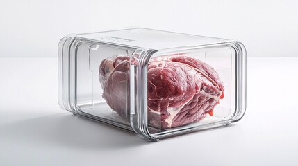 Poster - A photostock of a human organ transplant cooler, isolated