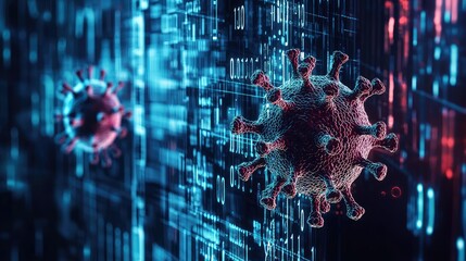 Poster - Digital Representation of Virus Structure and Data Visualization