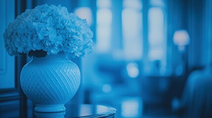 Poster - A decorative vase with flowers in a serene setting.