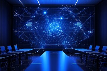 Poster - Futuristic Conference Room: Networked Data Visualization