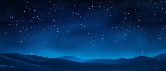 Starry night sky. stars. night sky