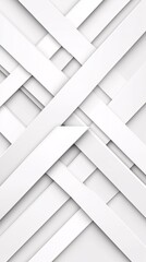 Aufkleber - a modern abstract design featuring interlacing white lines on a light background, creating depth and