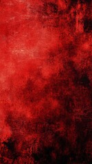 Wall Mural - a textured abstract background in shades of red and black, creating a dramatic and bold atmosphere.