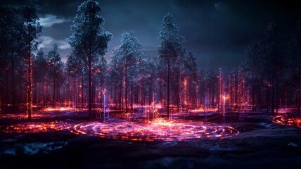 Poster - a quantum computing driven virtual twin simulation forecasting the spread patterns of forest fires u