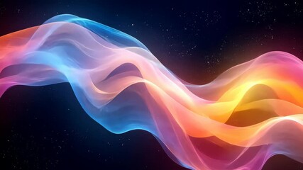 Wall Mural - Cosmic nebula background, vibrant flowing colors, ethereal smoke effect, abstract design, dynamic, perfect for space visuals, fantasy and sci-fi projects, beautiful and unique